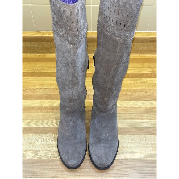 Lucky Brand Kaeliya Suede Knee High Boots 7 - Picture 6 of 10